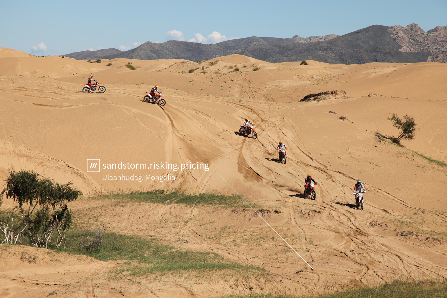 dirt bikes ride along desert land at 3 word address sandstorm.risking.pricing