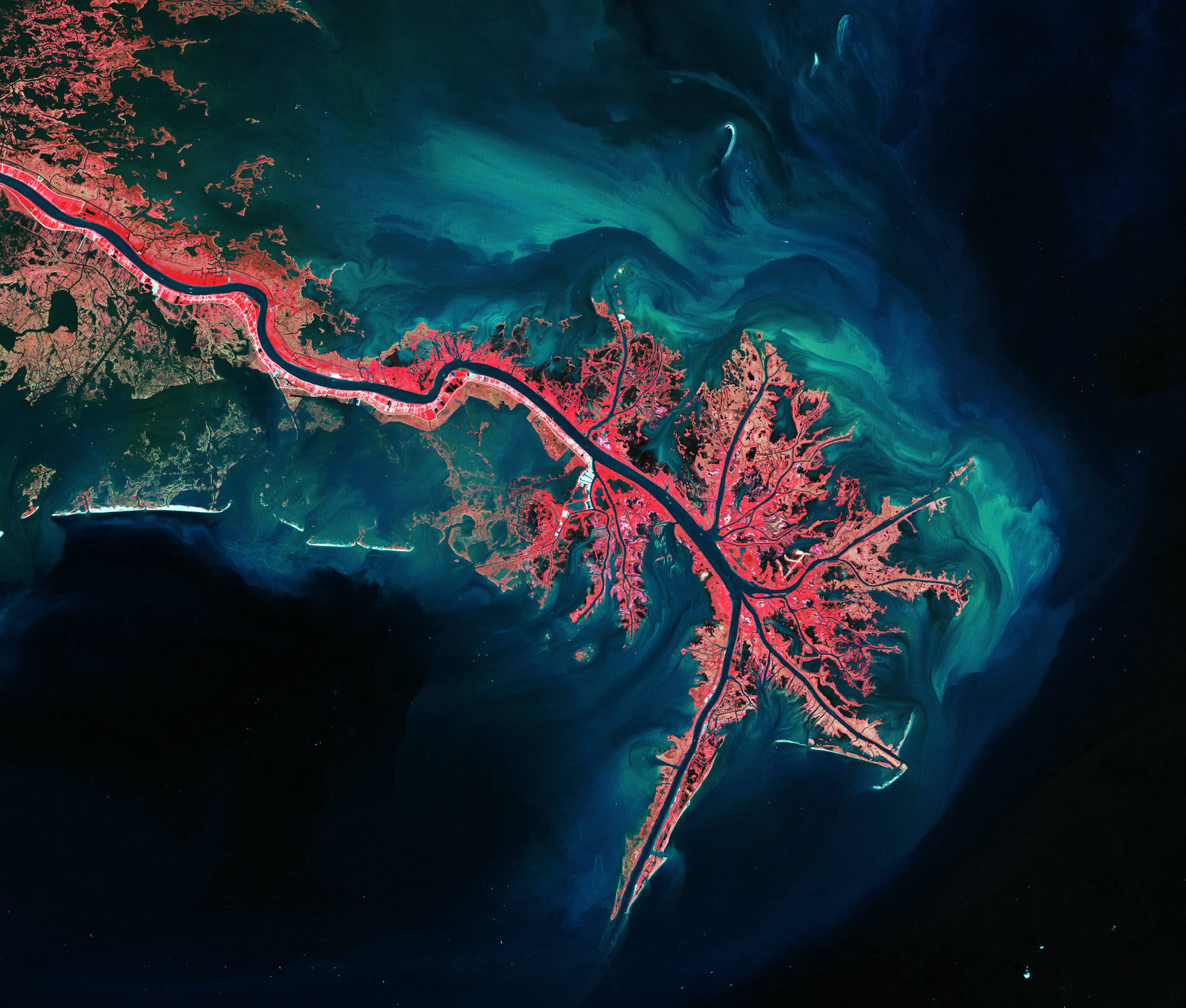 Global Earth Observation System of water streams