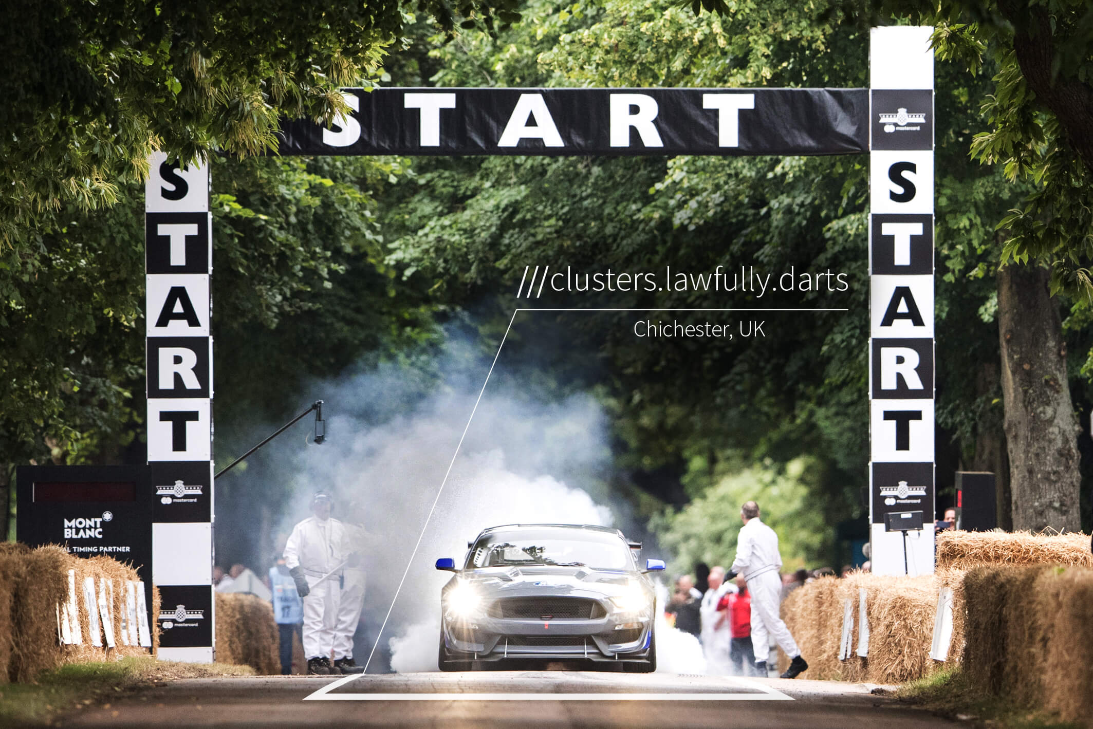 Navigate Goodwood Festival of Speed with what3words | what3words