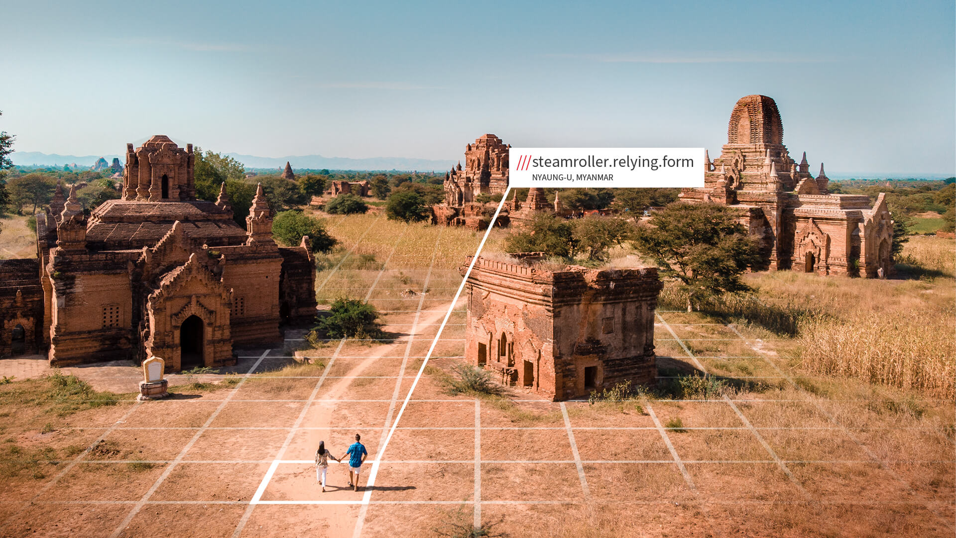 Travel to Myanmar with what3words address