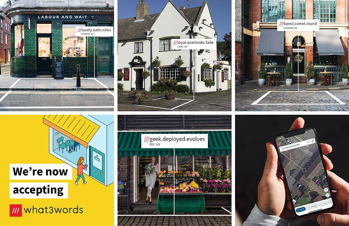 image grid for local businesses