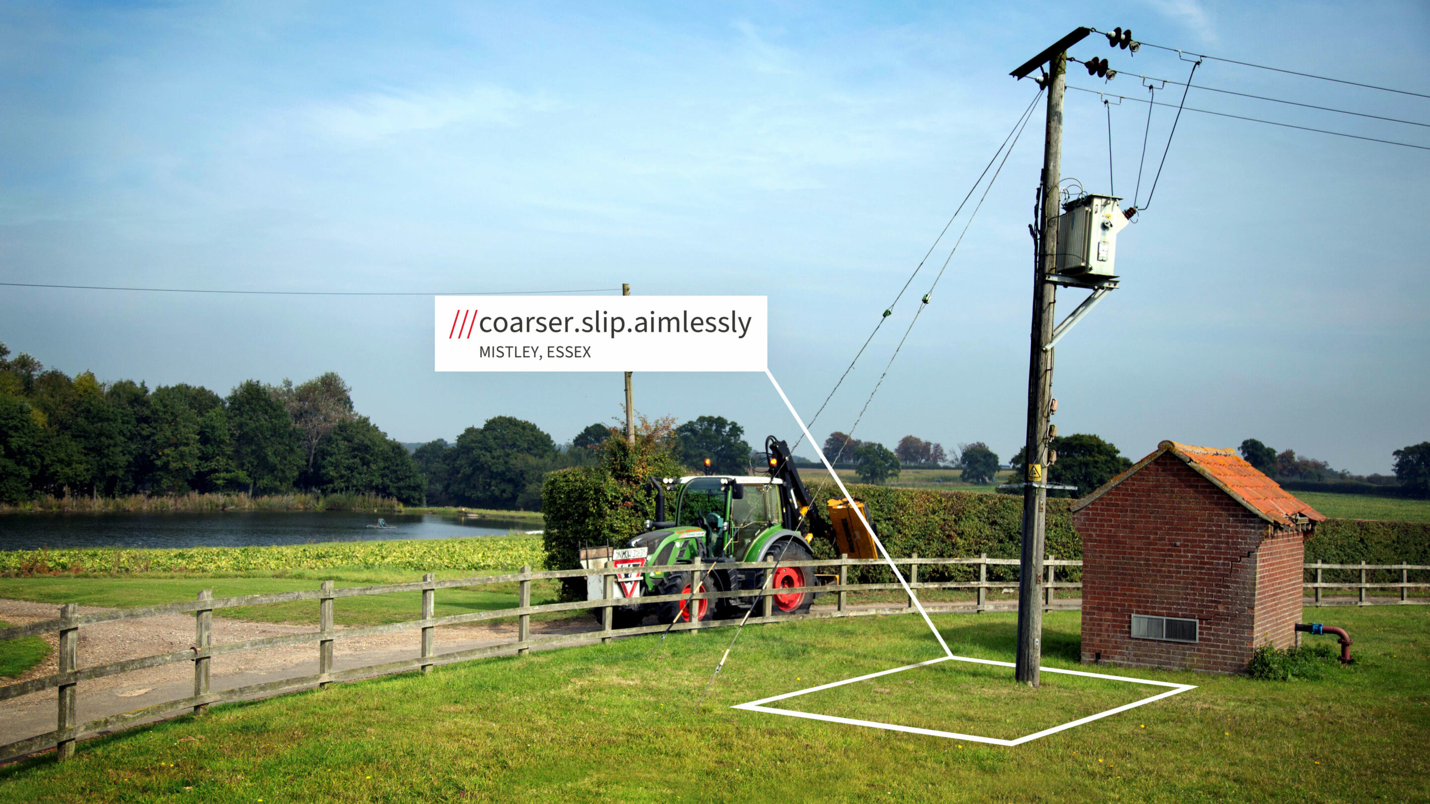 what3words address of utility pole for infrastructure