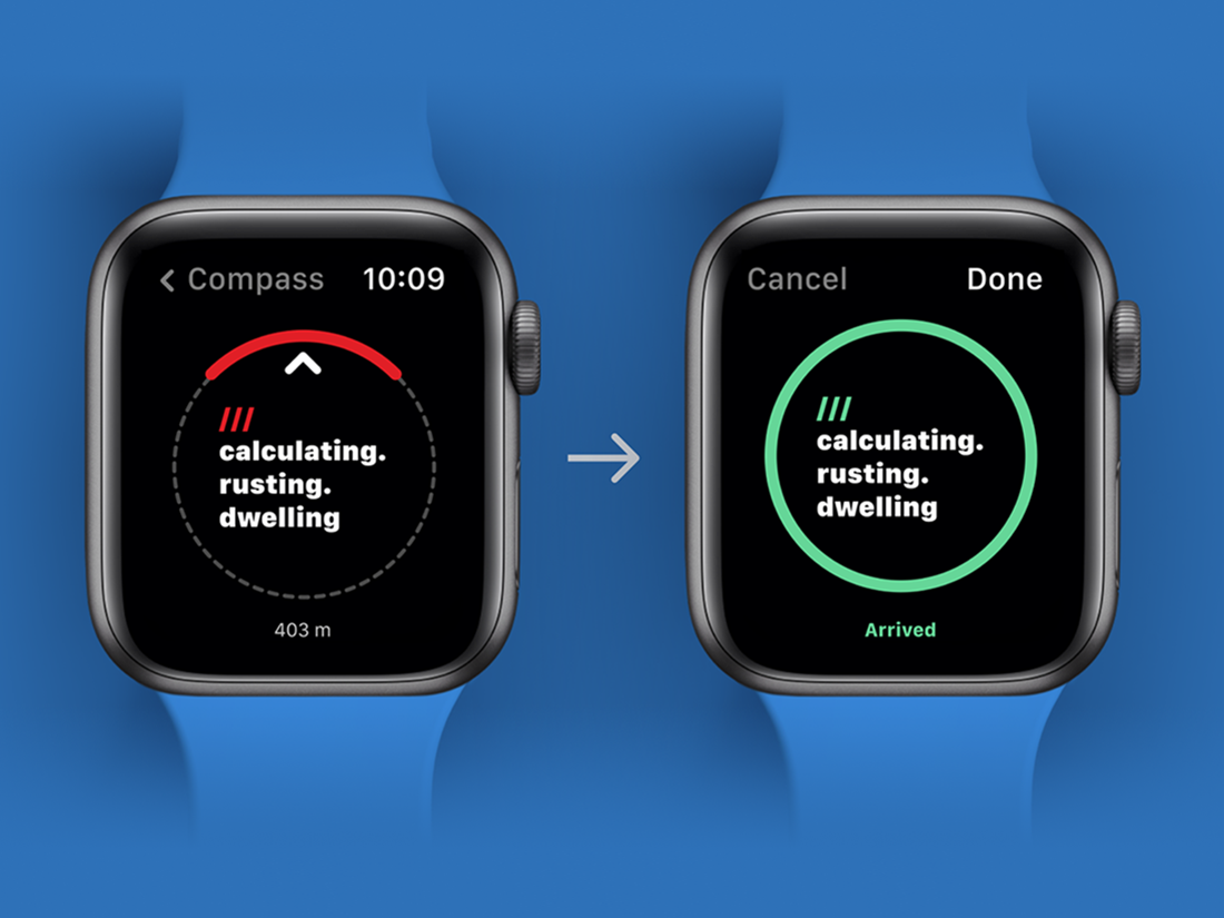 Compass for discount apple watch 3