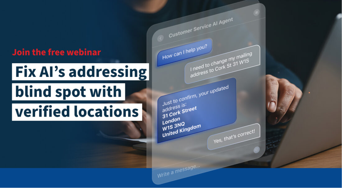 Addres Tools Free webinar: Address tools built for AI | what3words
